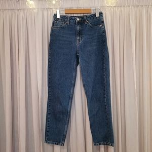 TOPSHOP 'Mom' Blue Jeans